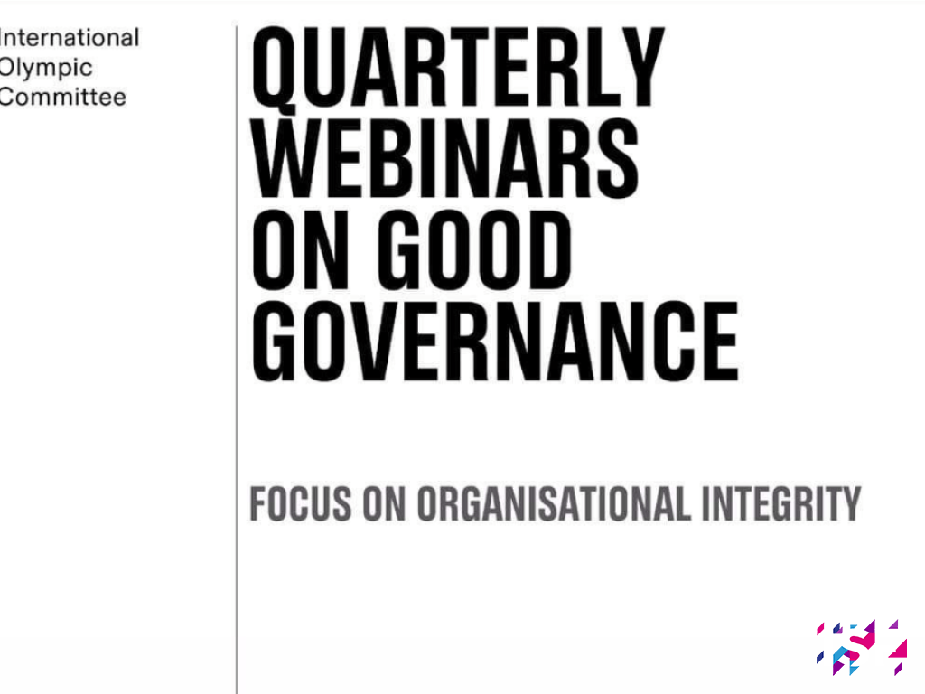 IOC quarterly webinars on good governance 2407