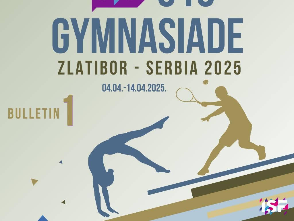 Bulletin 1 U15 Serbia 2025 cover