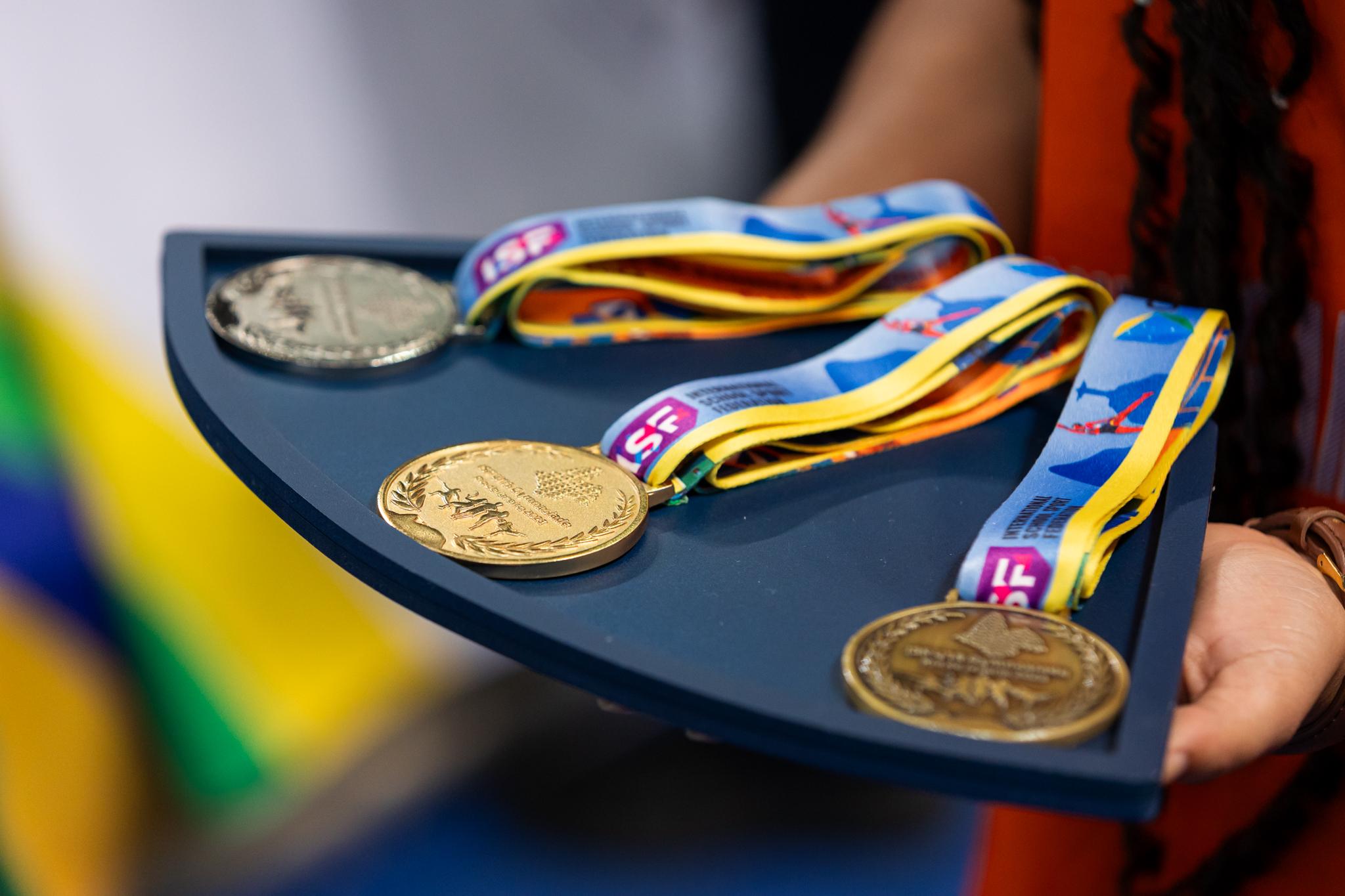 Portugal alcança medalha de bronze em Badminton nos jogos ISF U15  Gymnasiade 2023