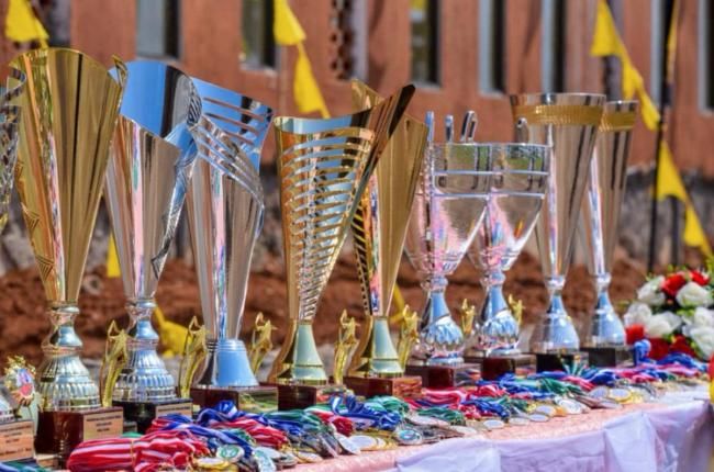 Trophies of FEASSSA Games 2024 Trophy