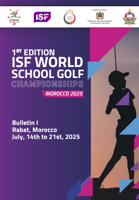 bulletin 1 ISF Golf 2025